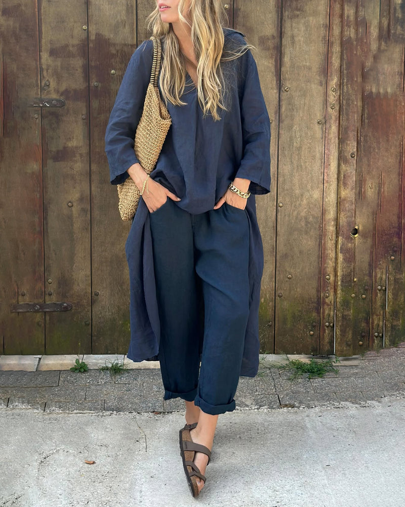Elena | Elegant Two-Piece Set with Light Elegance