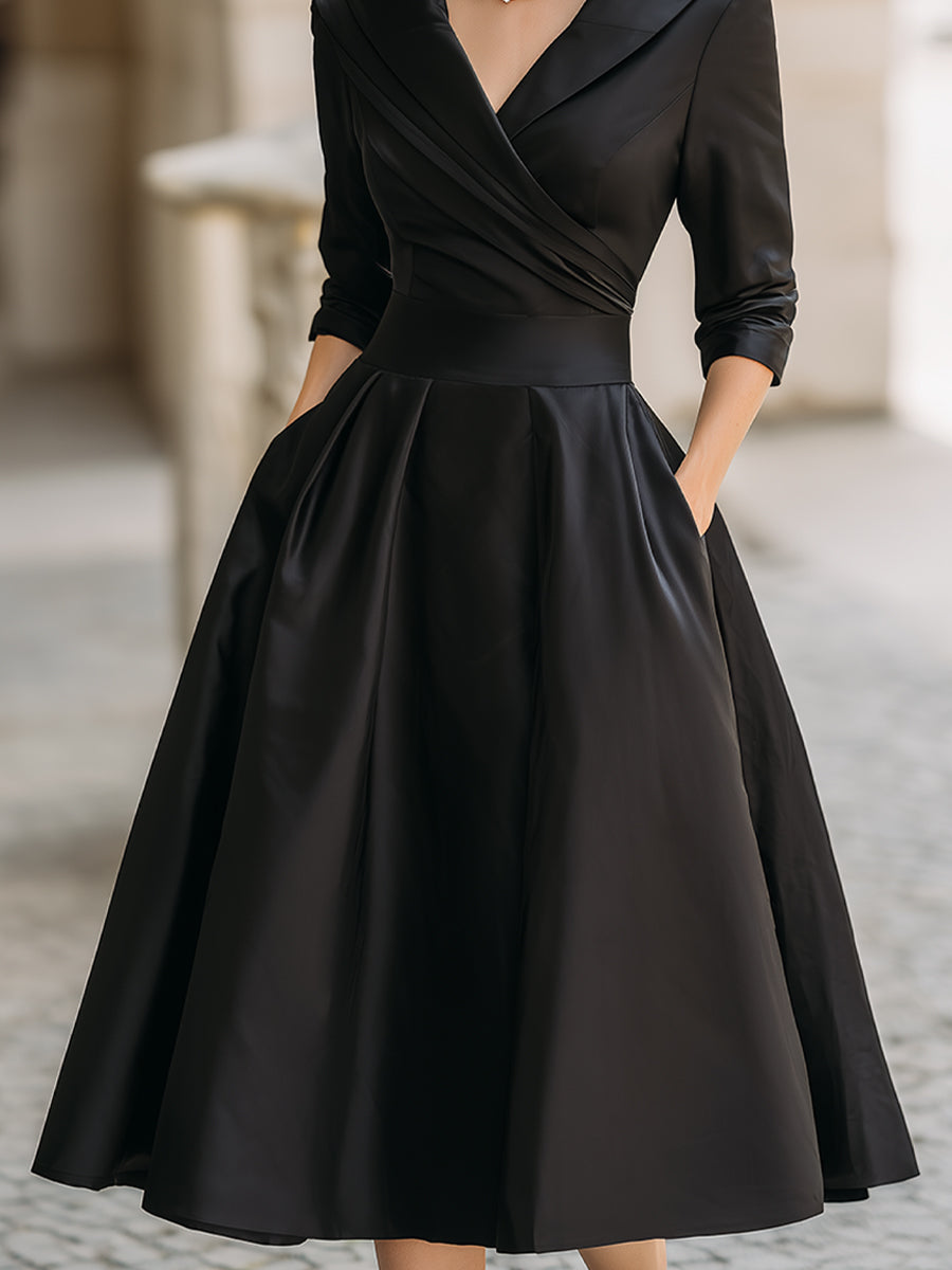 Clara – Elegant Midi Dress