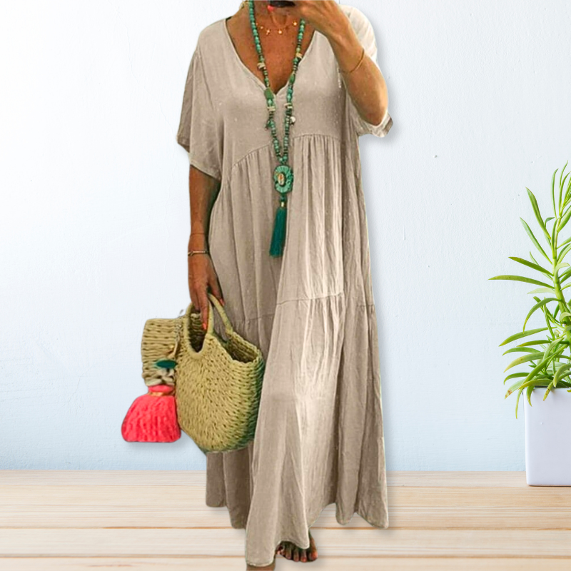 Maelis - Cotton Canvas Dress