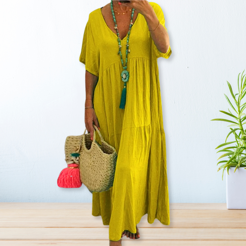 Maelis - Cotton Canvas Dress