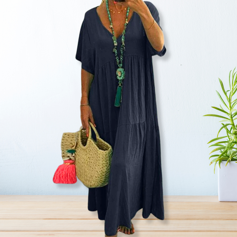 Maelis - Cotton Canvas Dress