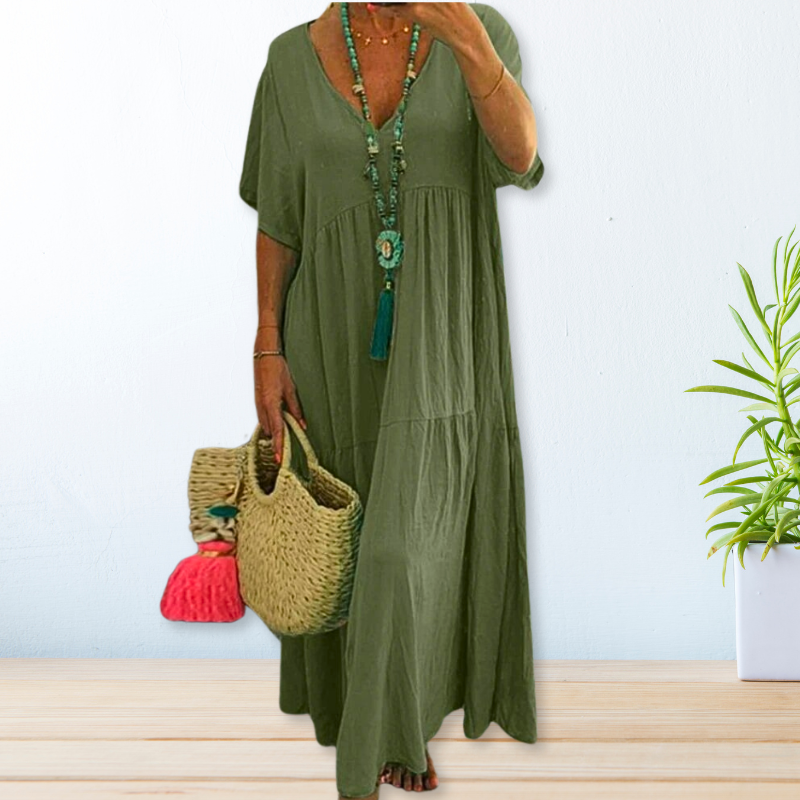 Maelis - Cotton Canvas Dress