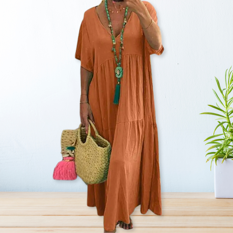 Maelis - Cotton Canvas Dress