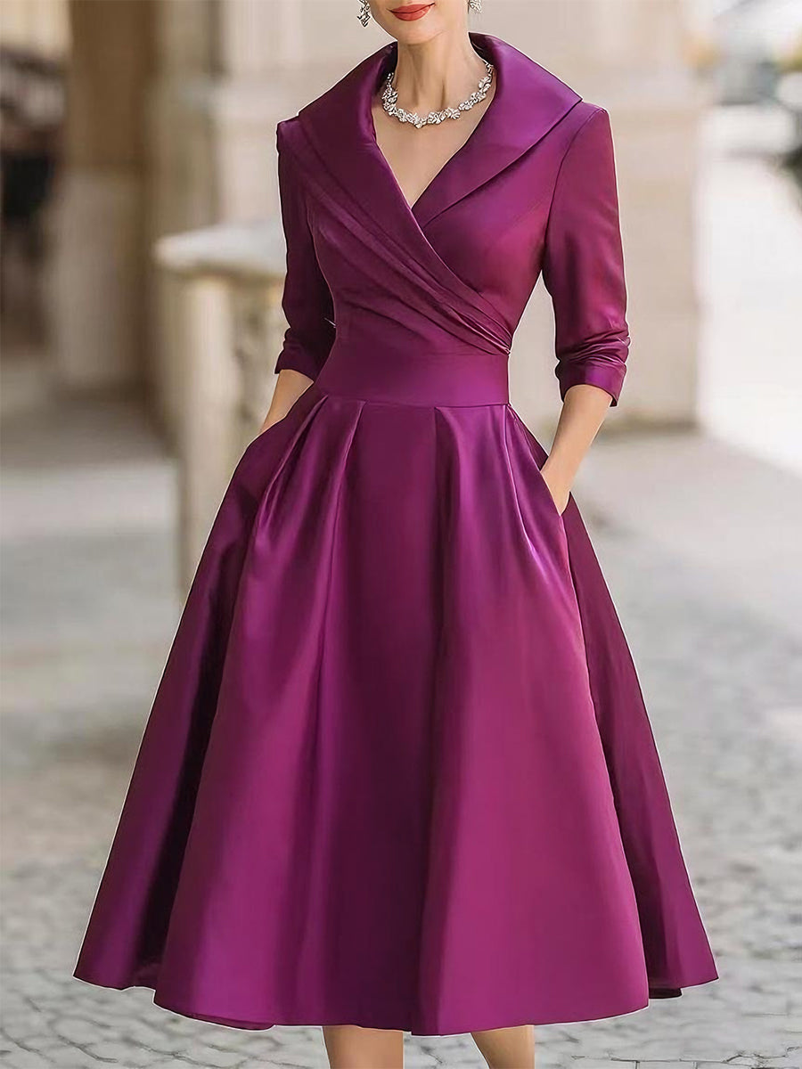 Clara – Elegant Midi Dress