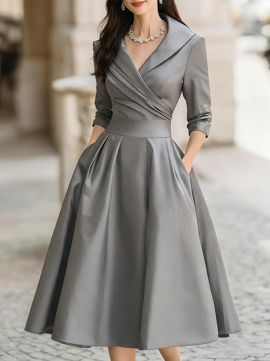 Clara – Elegant Midi Dress