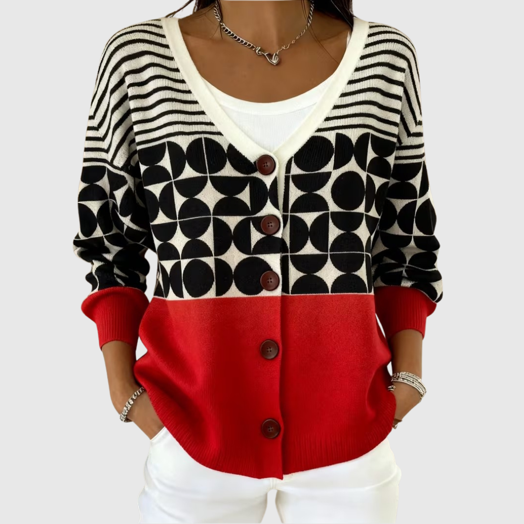Matilde | Knitted Sweater with Buttons