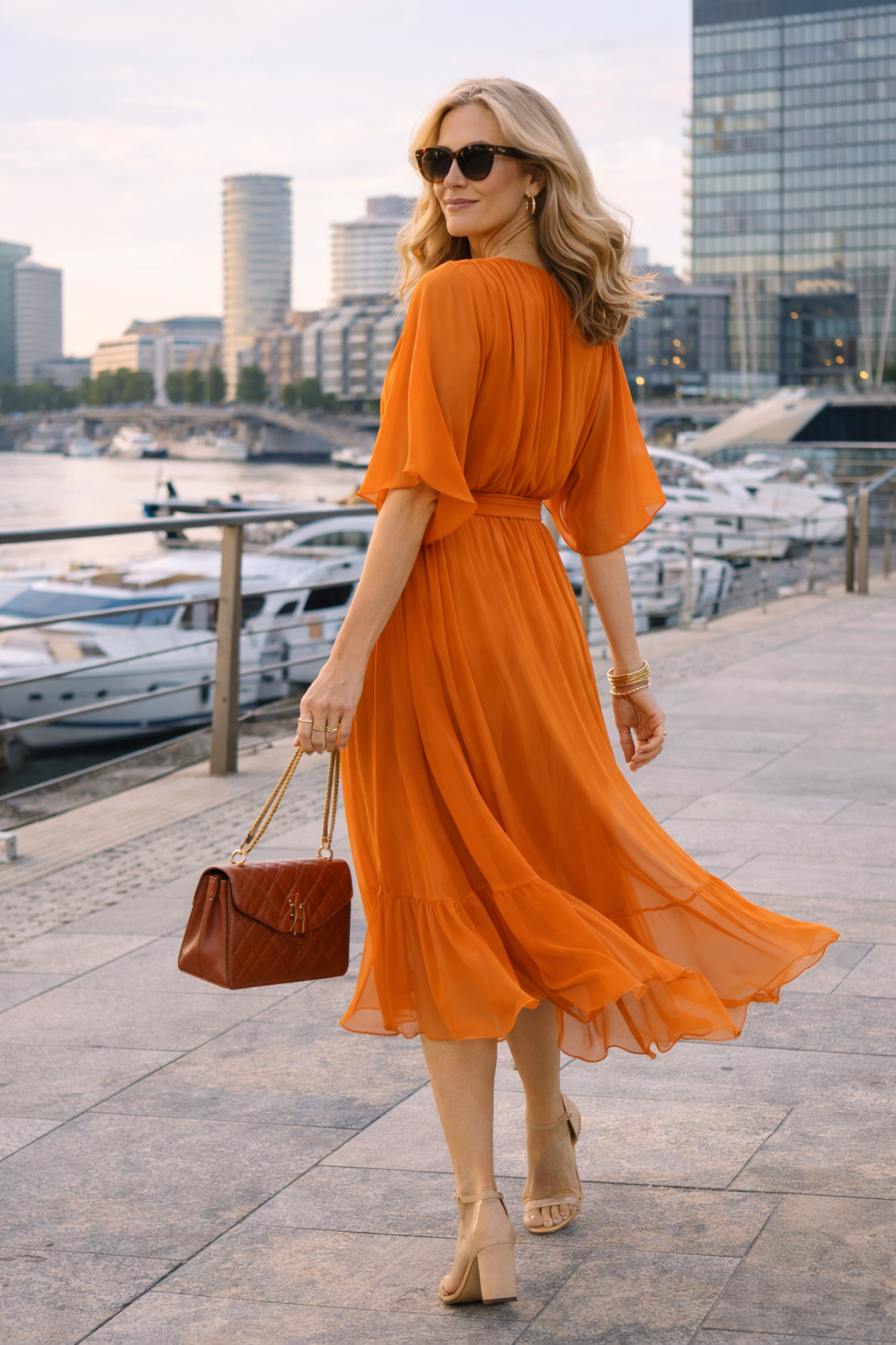 Laura – Chiffon Summer Dress