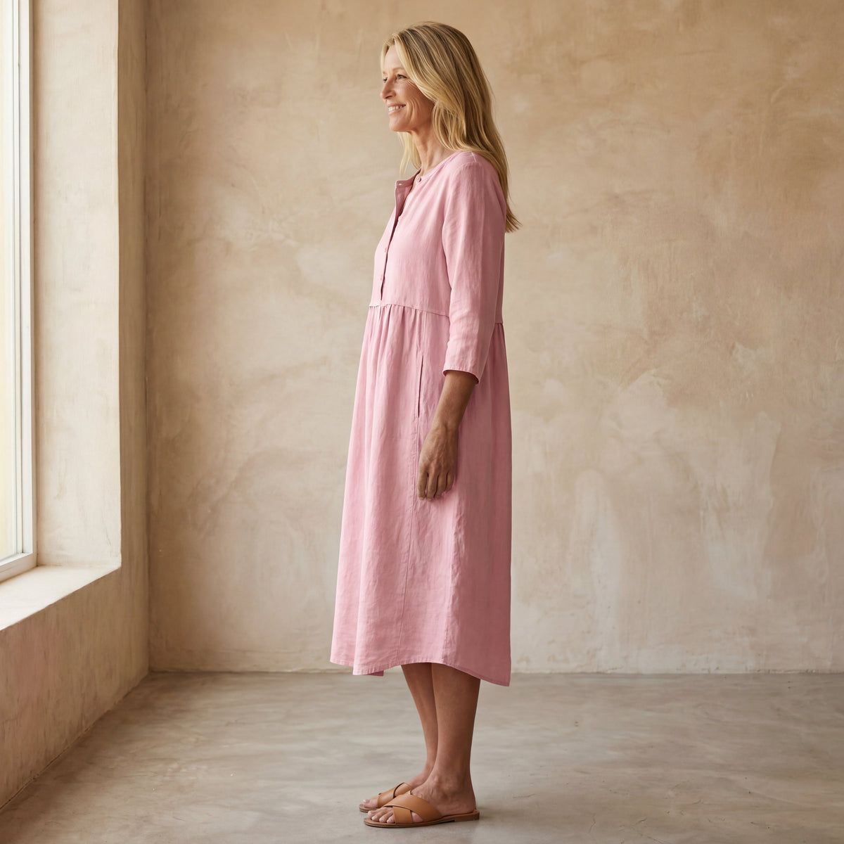 Anna | Comfortable Cotton Dress