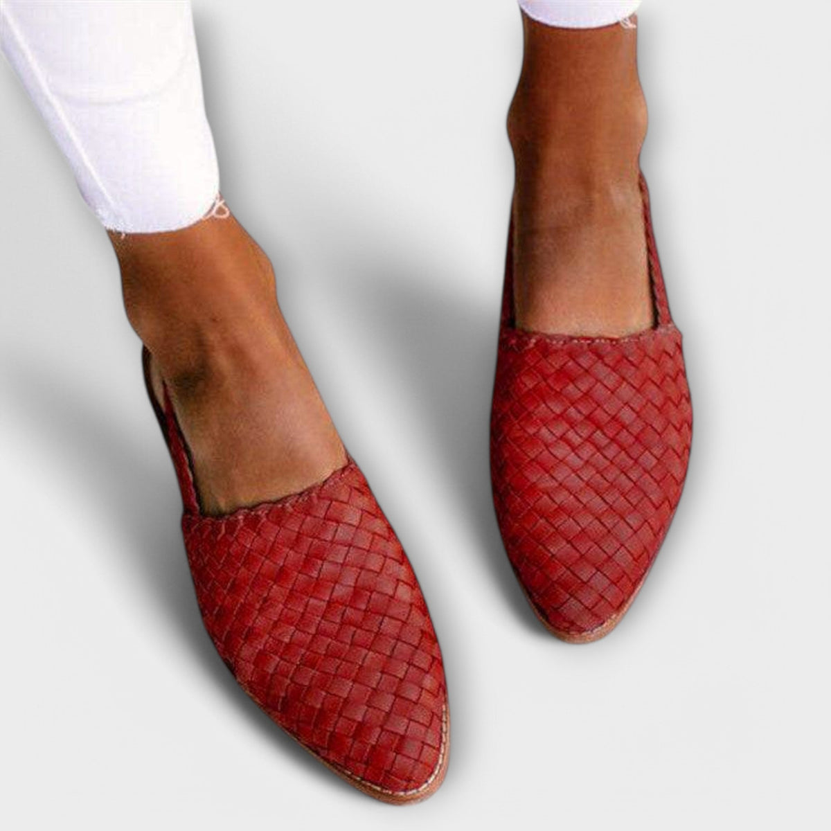 Luisa - Handwoven Moccasins
