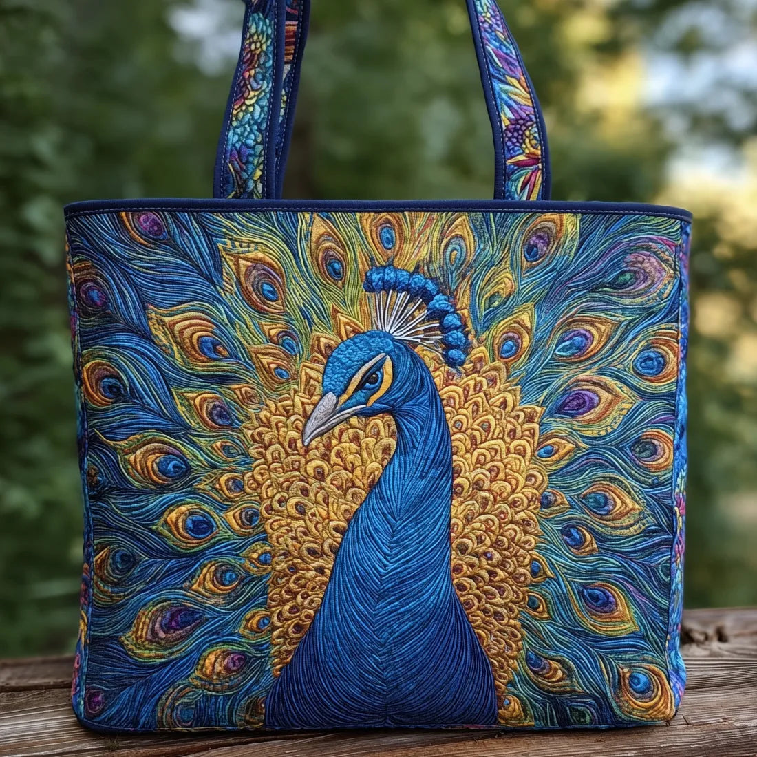 Purse with Peacock