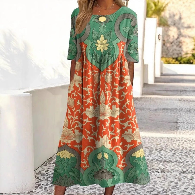 Helene | Relaxed Midi Dress