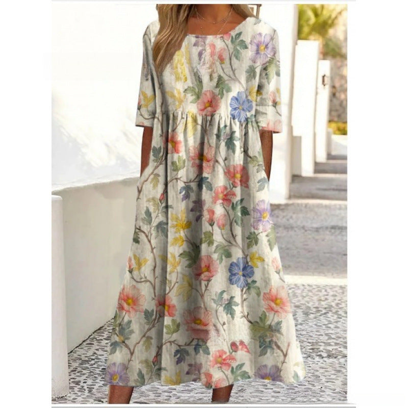Alouette | Loose Midi Dress