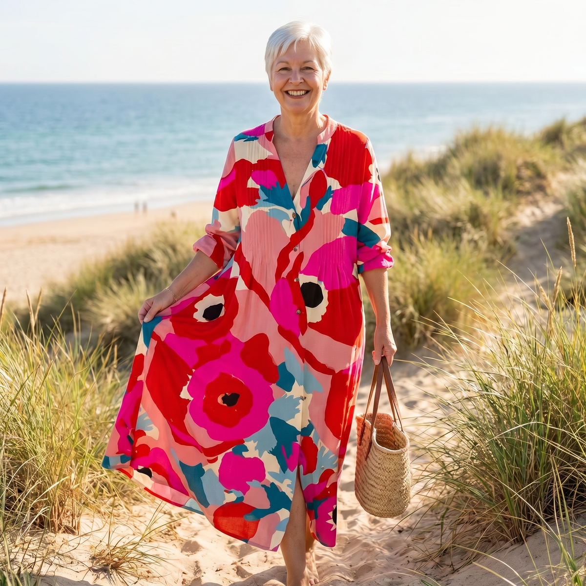 Noraya | Sparkling Floral Maxi Dress