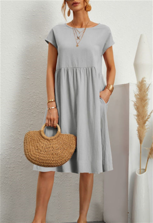 Sable | Summer Dress with Belly Coverage