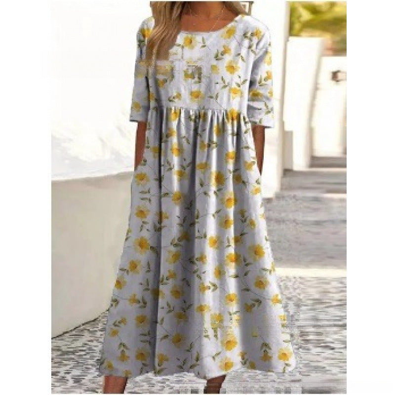 Delphine | Casual Midi Dress