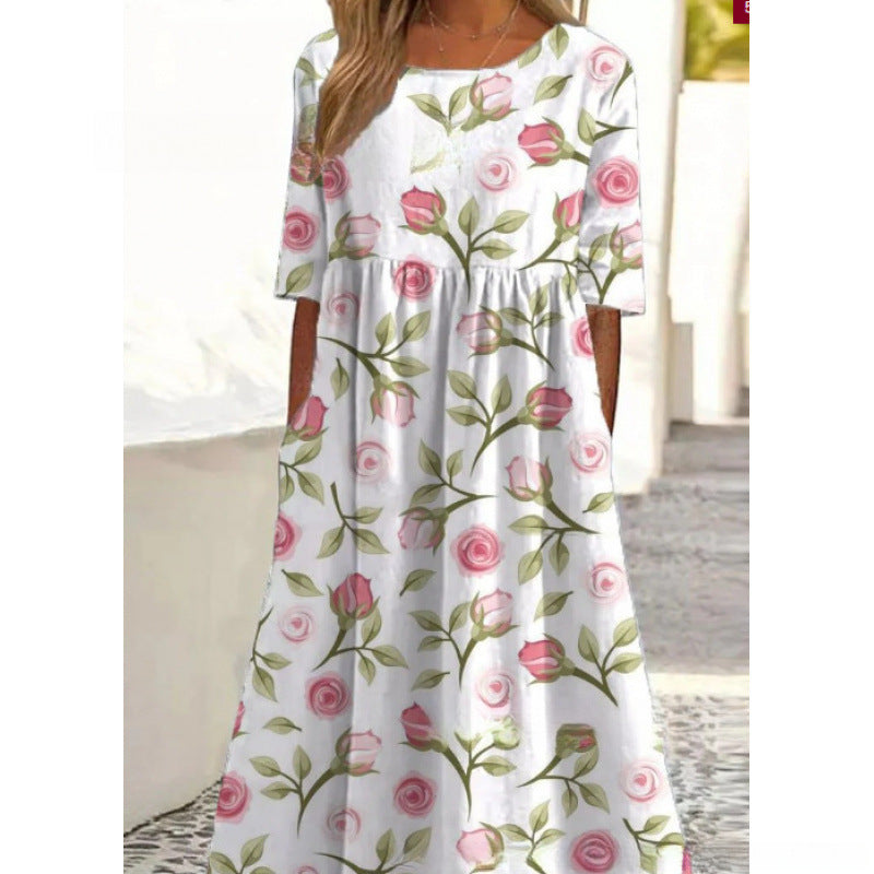 Fallon | Loose Fit Midi Dress