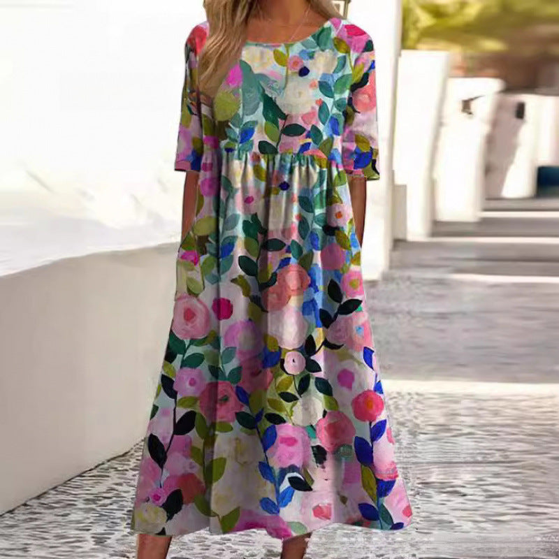 Greer | Casual Midi Dress