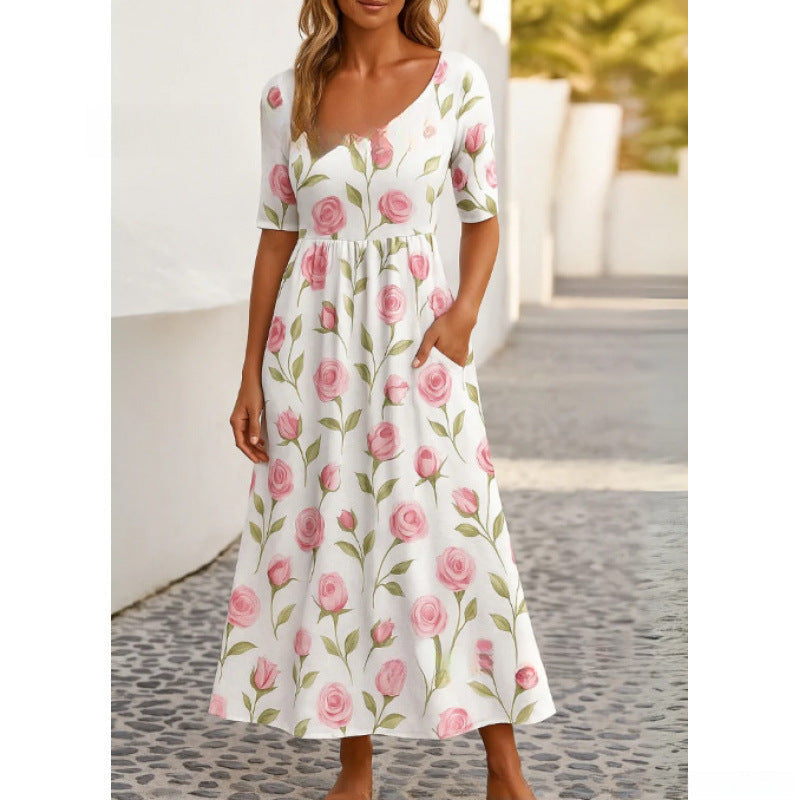 Harlowe | Loose-Fitting Midi Dress