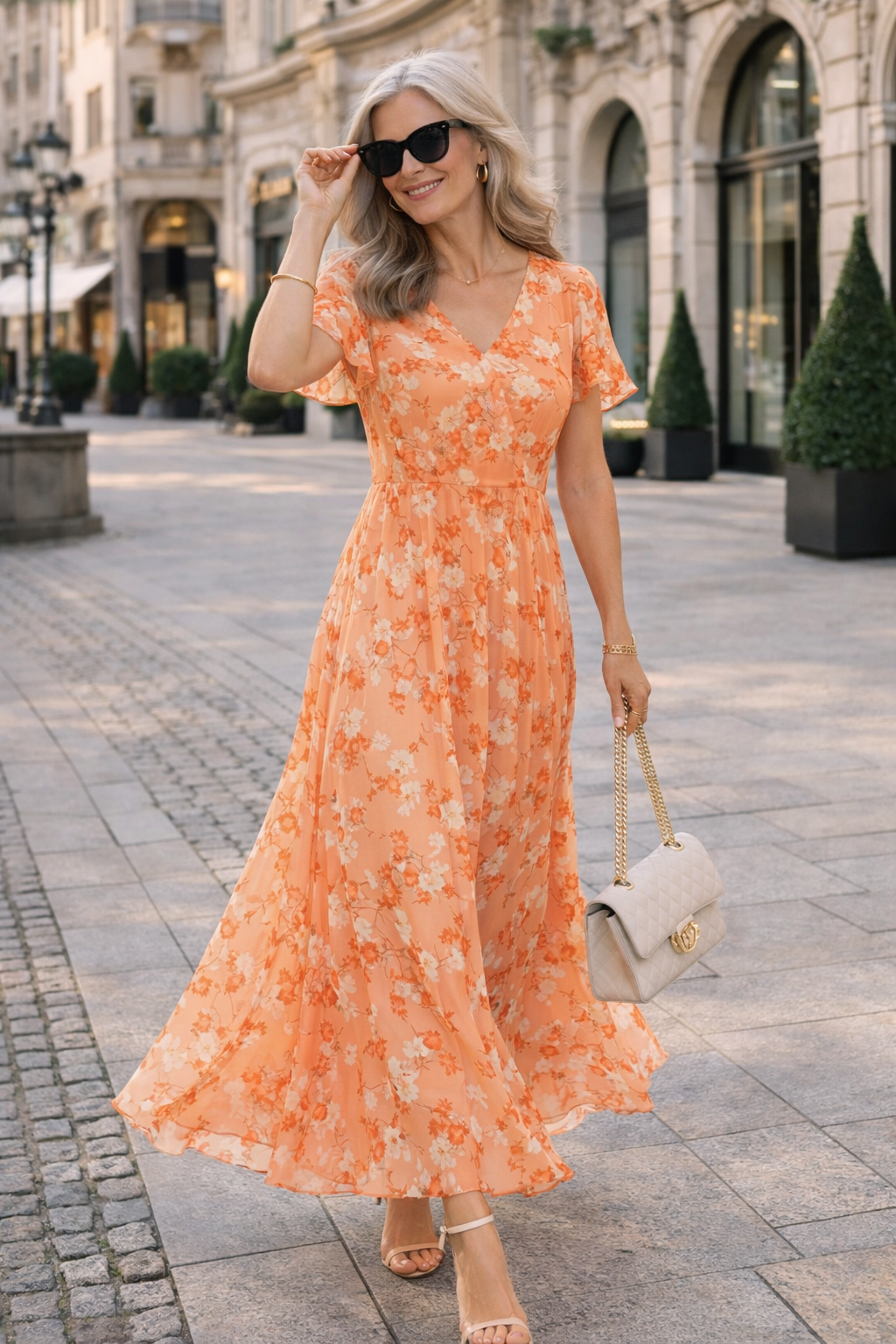 Melanie – Elegant, figure-enhancing dress