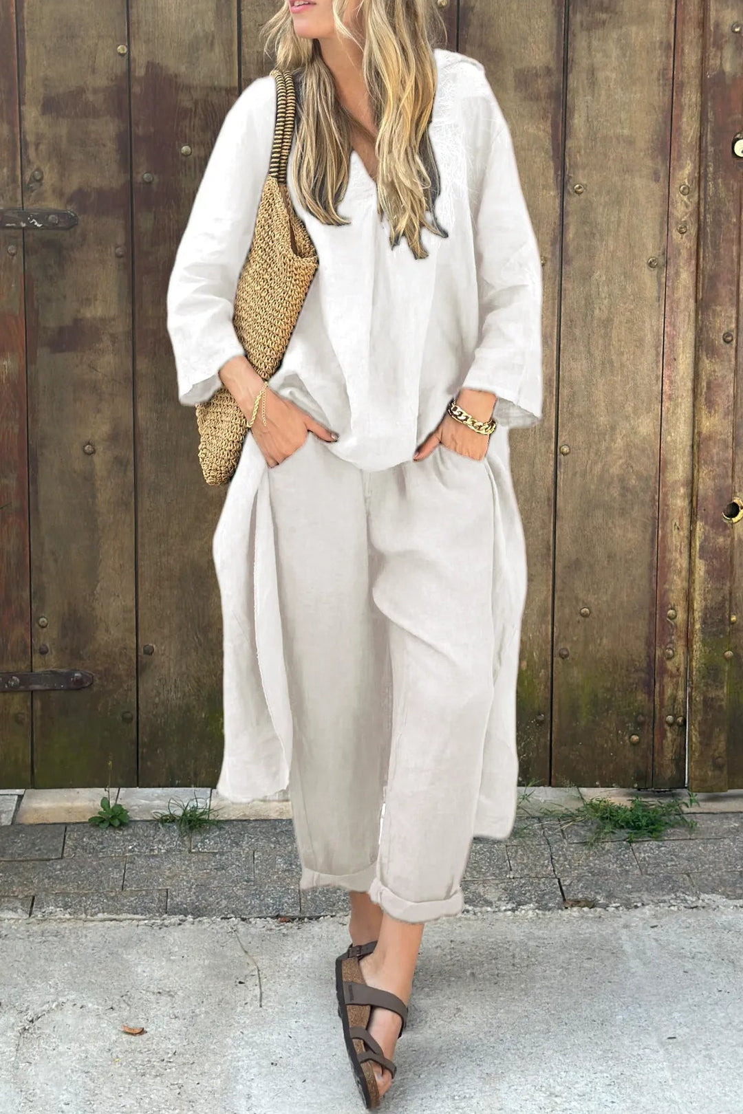 Elena | Elegant Two-Piece Set with Light Elegance