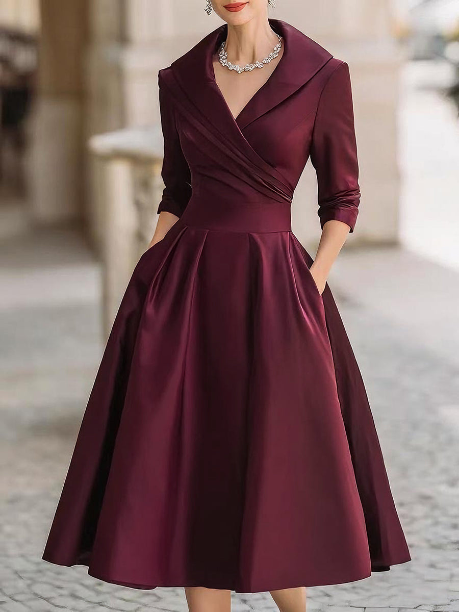 Clara – Elegant Midi Dress