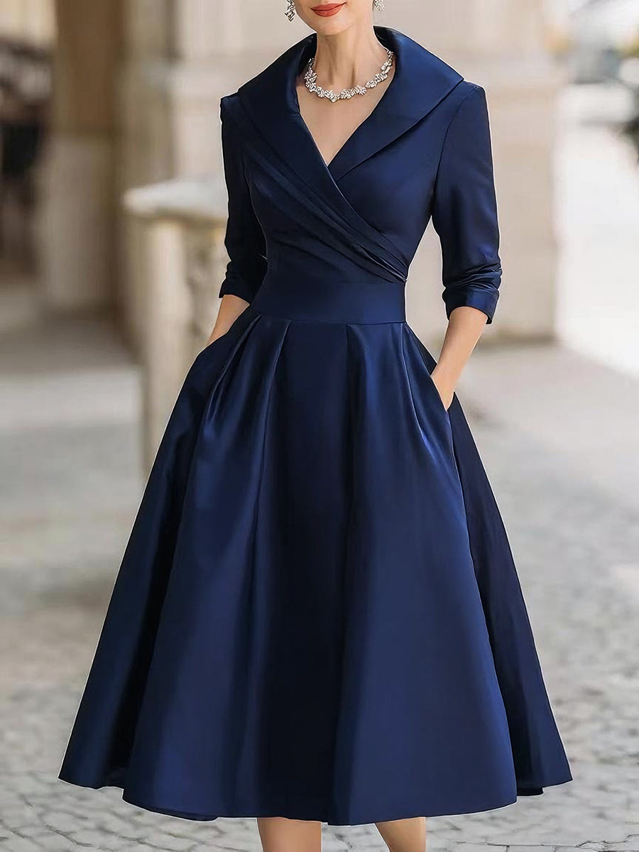 Clara – Elegant Midi Dress