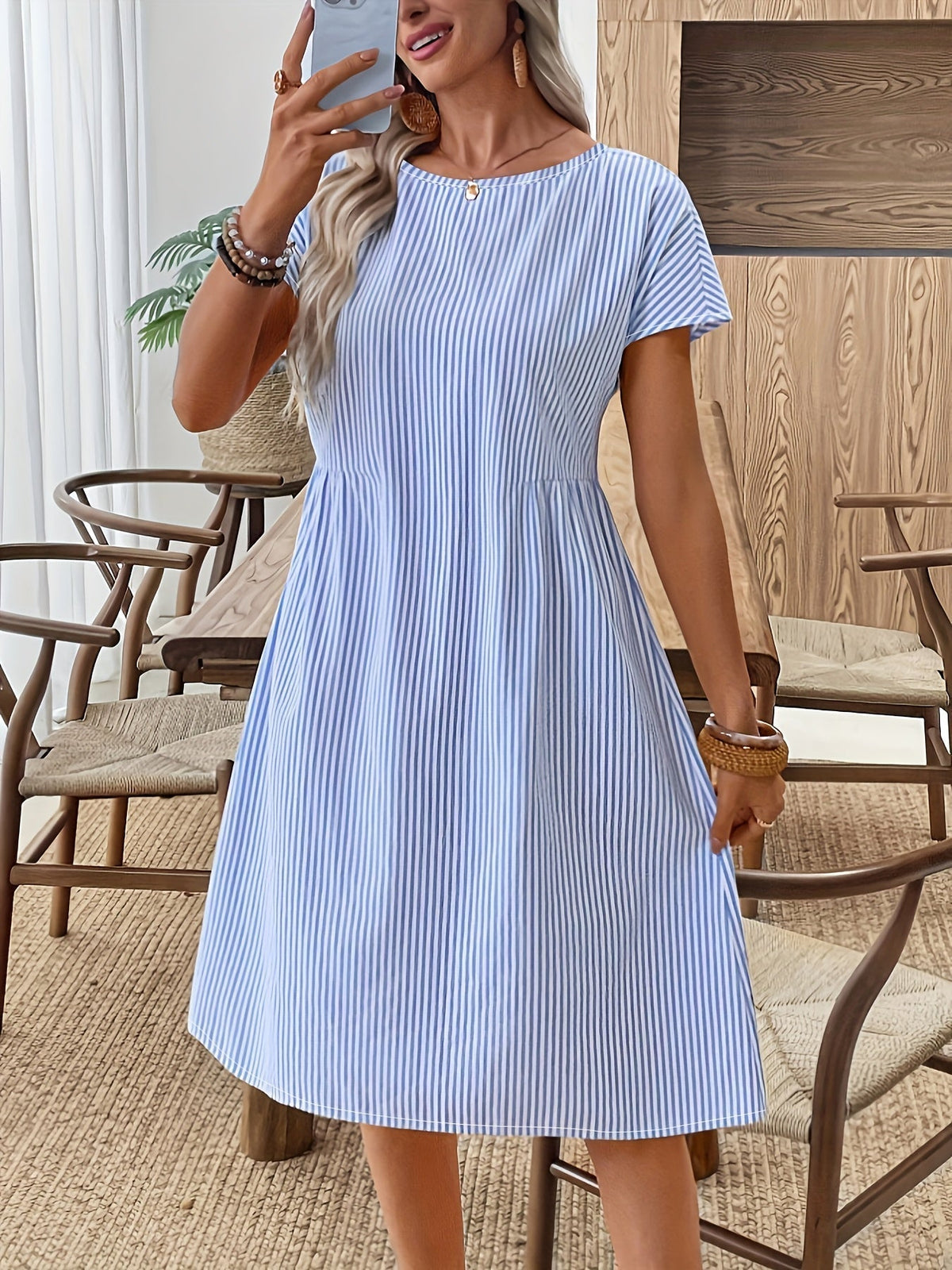 Mila | Striped Everyday Dress