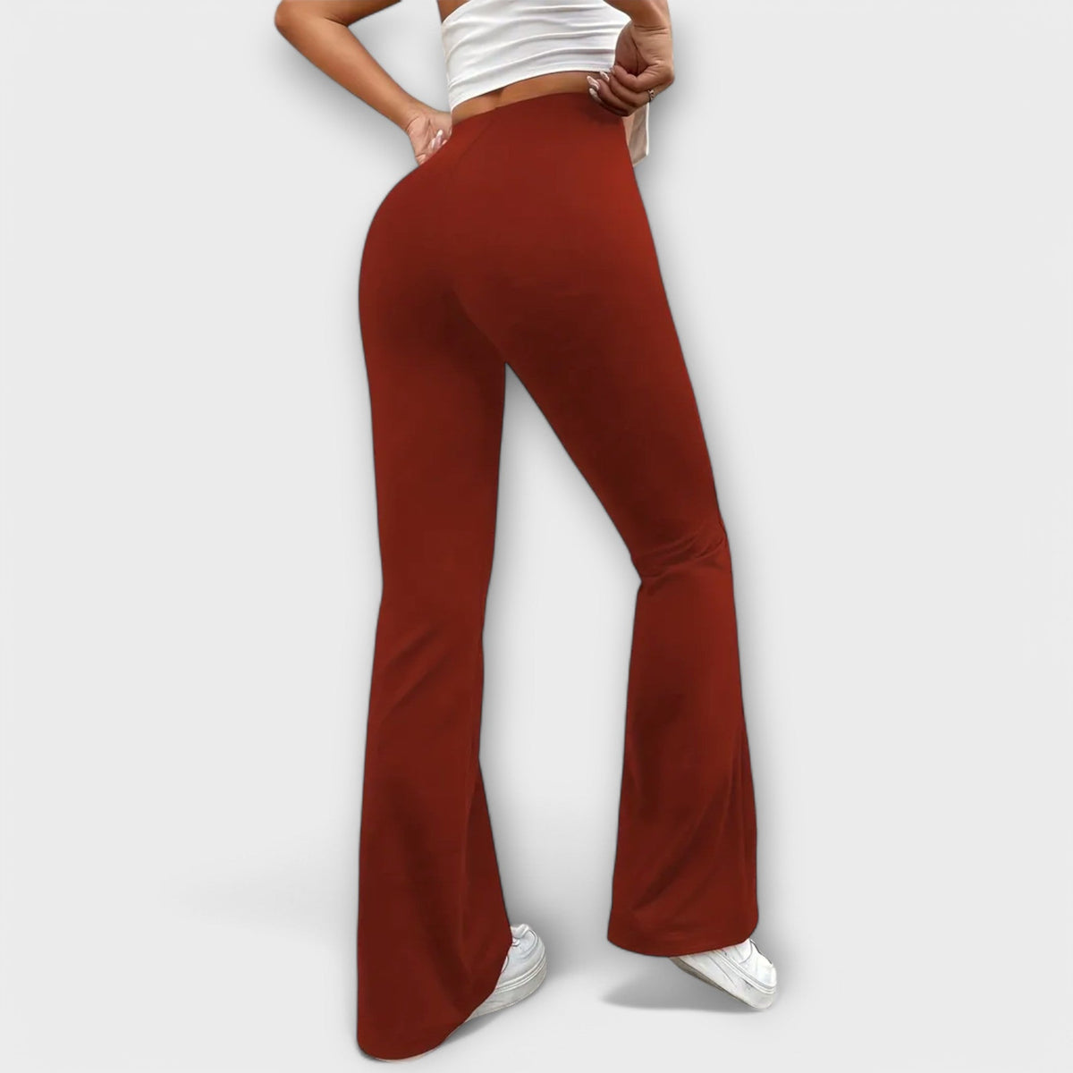 Serena - Relaxed Pants with Flared Legs
