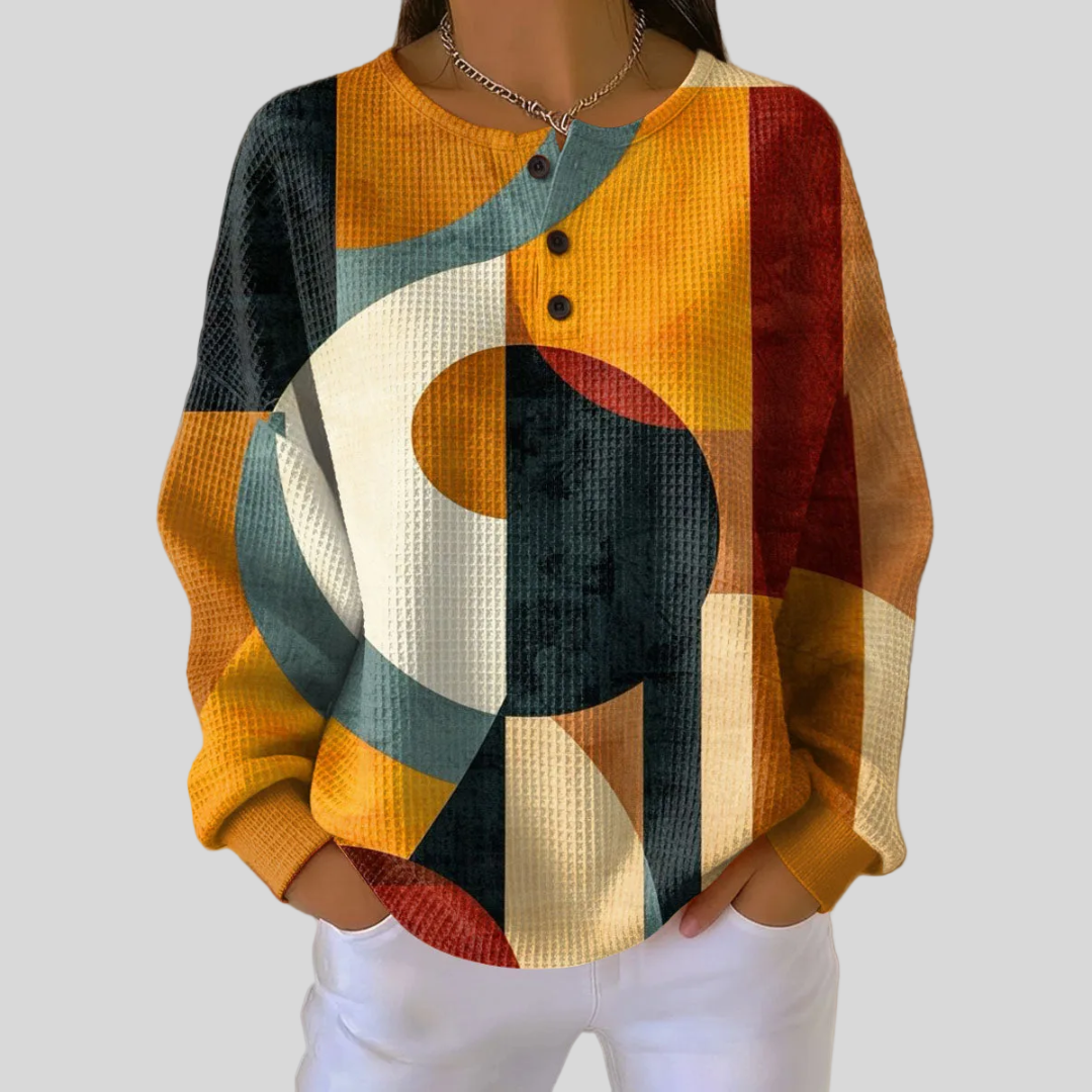 Bexmore | Hoodie with Geometric Print