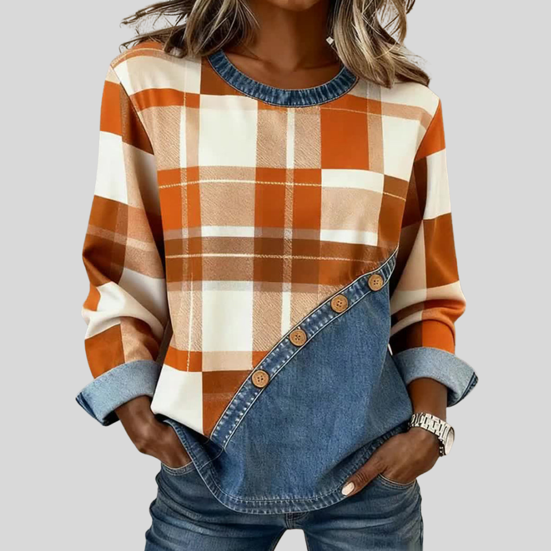 Faylen | Patchwork Sweater