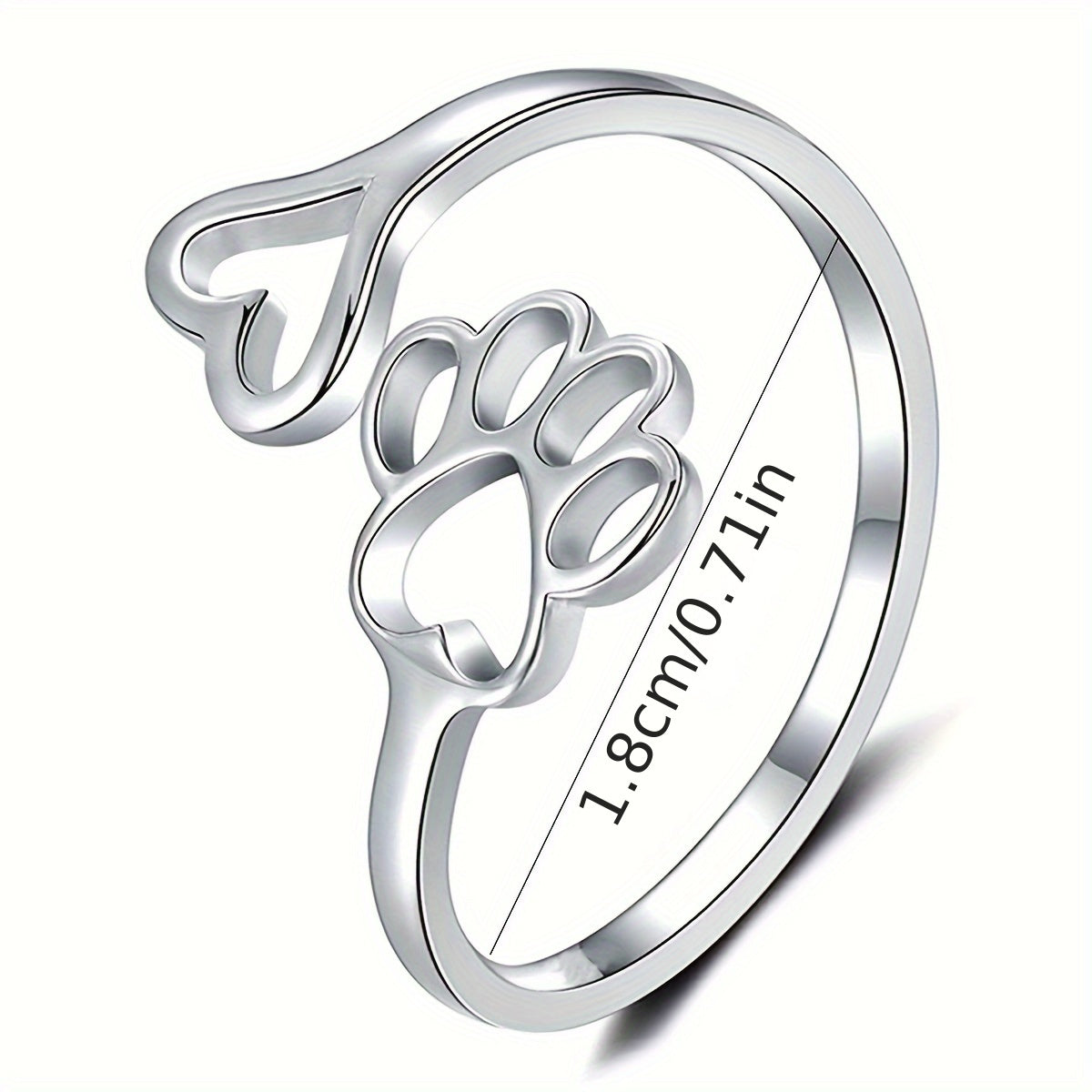 Love Print Ring