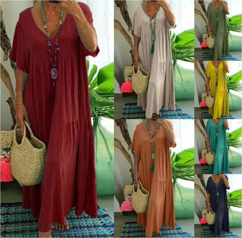 Maelis - Cotton Canvas Dress