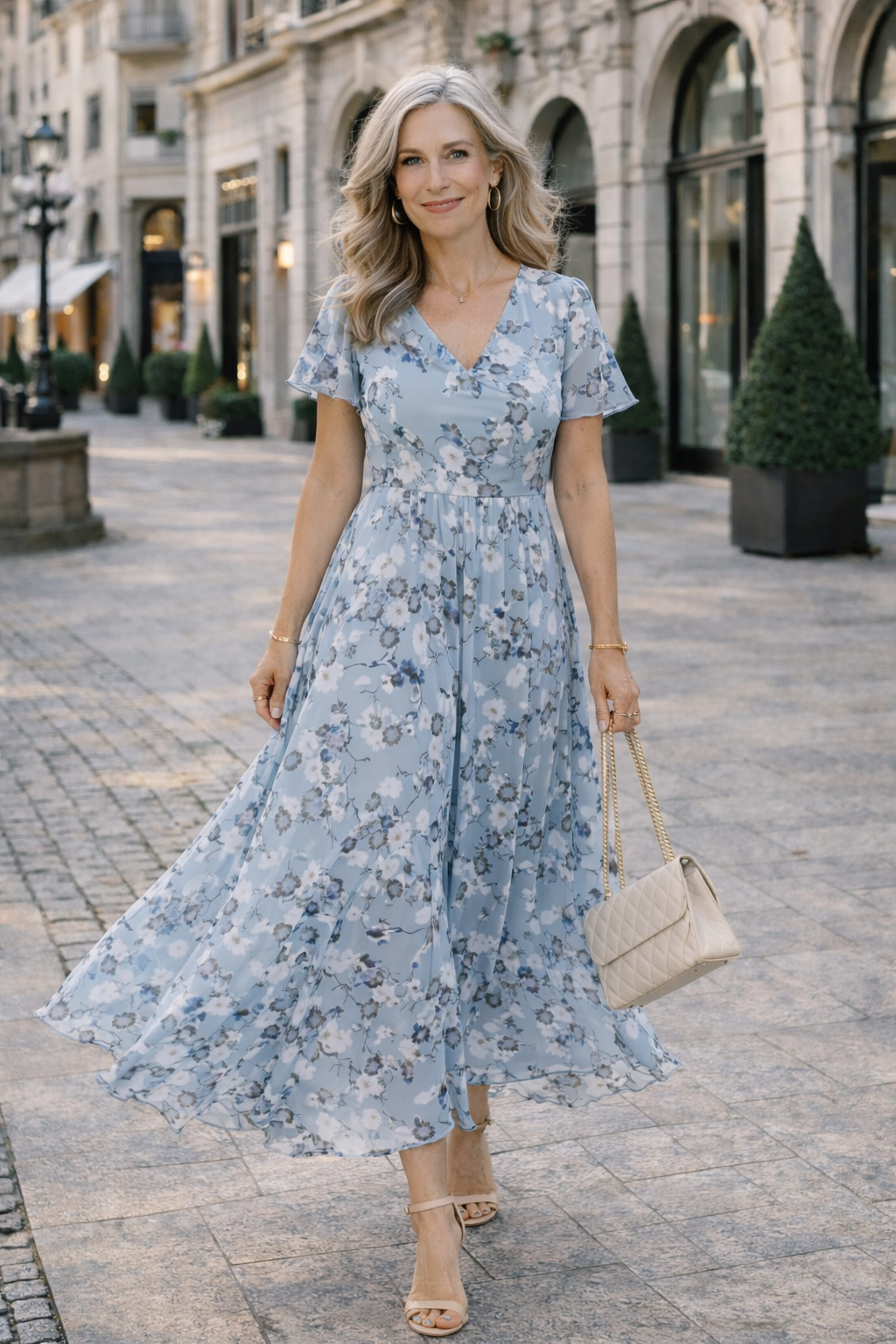 Melanie – Elegant, figure-enhancing dress