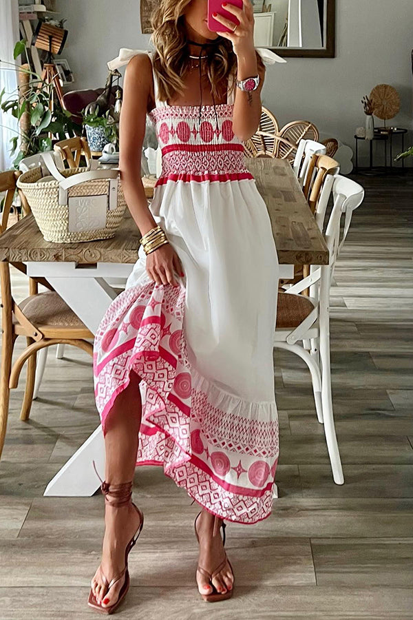 Rianna - Bohemian Summer Maxi Dress