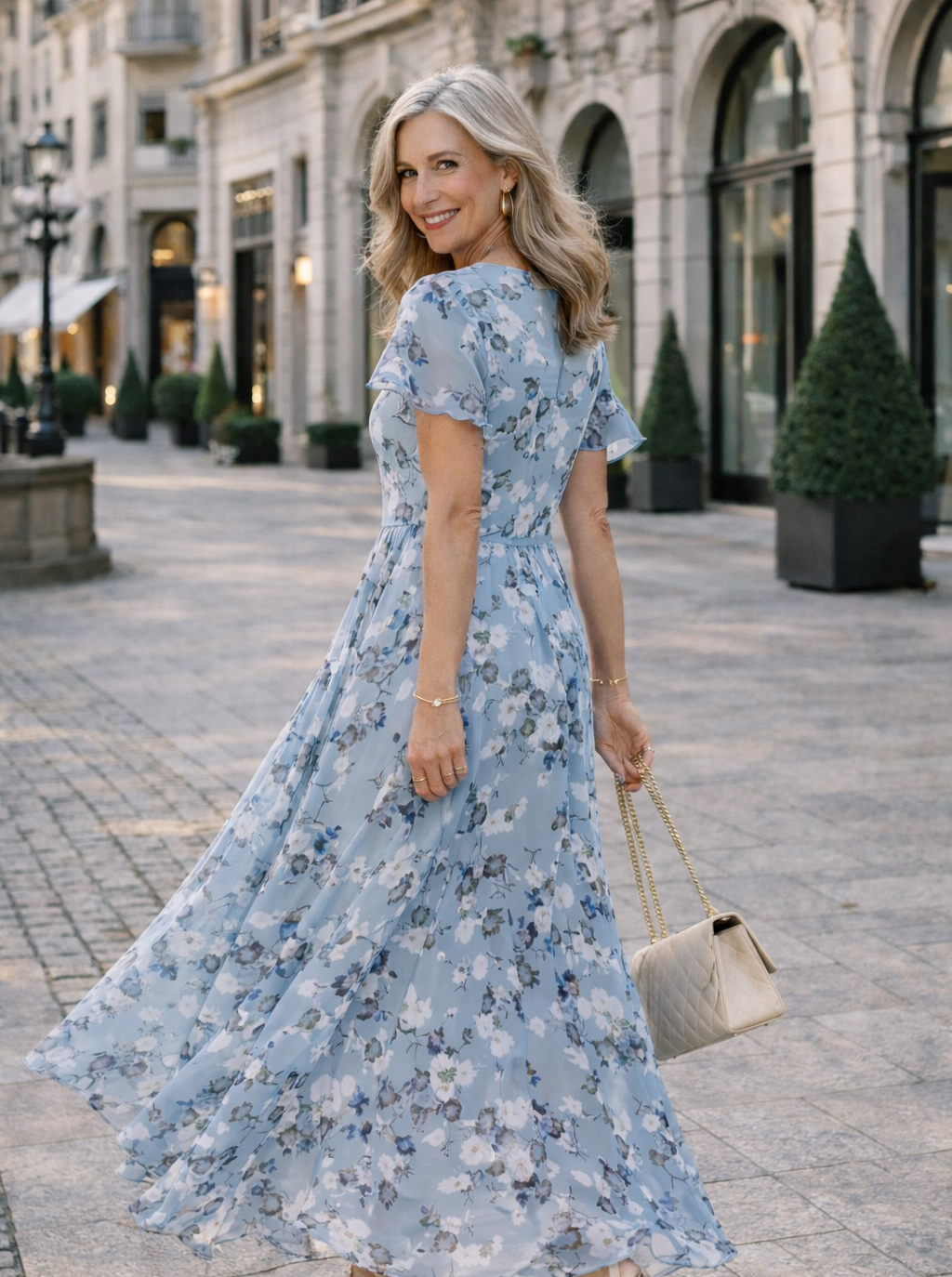 Melanie – Elegant, figure-enhancing dress
