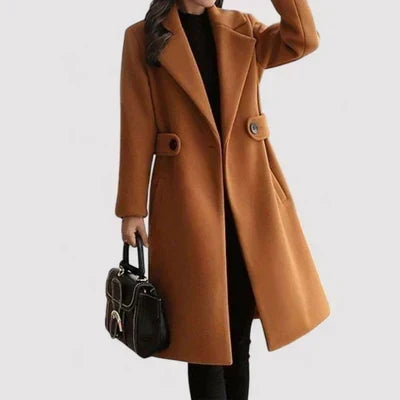 Clara ™ | Wool Coat with Belt