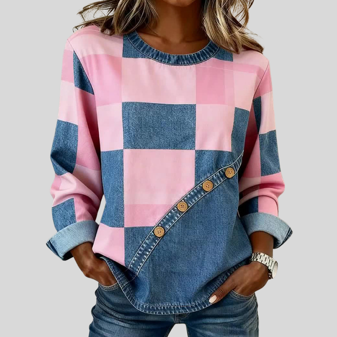 Tindelle | Patchwork Artistic Hoodie