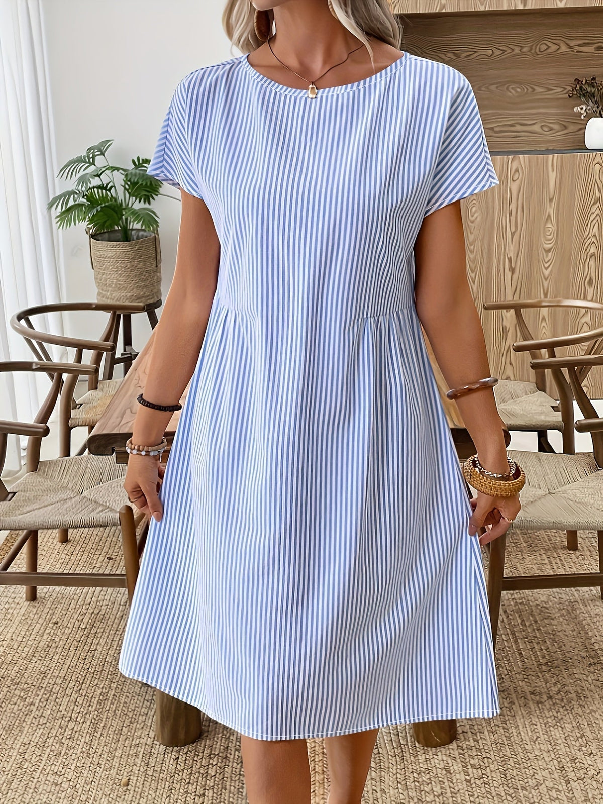 Mila | Striped Everyday Dress