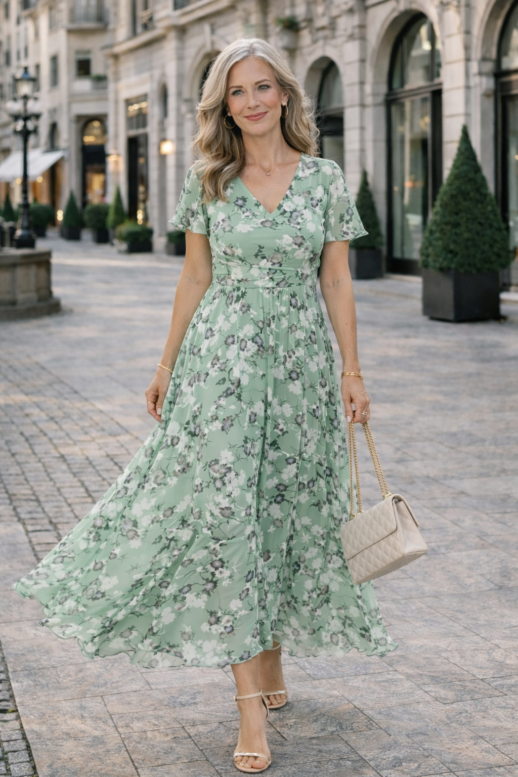 Melanie – Elegant, figure-enhancing dress