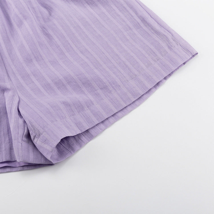 Viola | Airy Shirt and Shorts Set