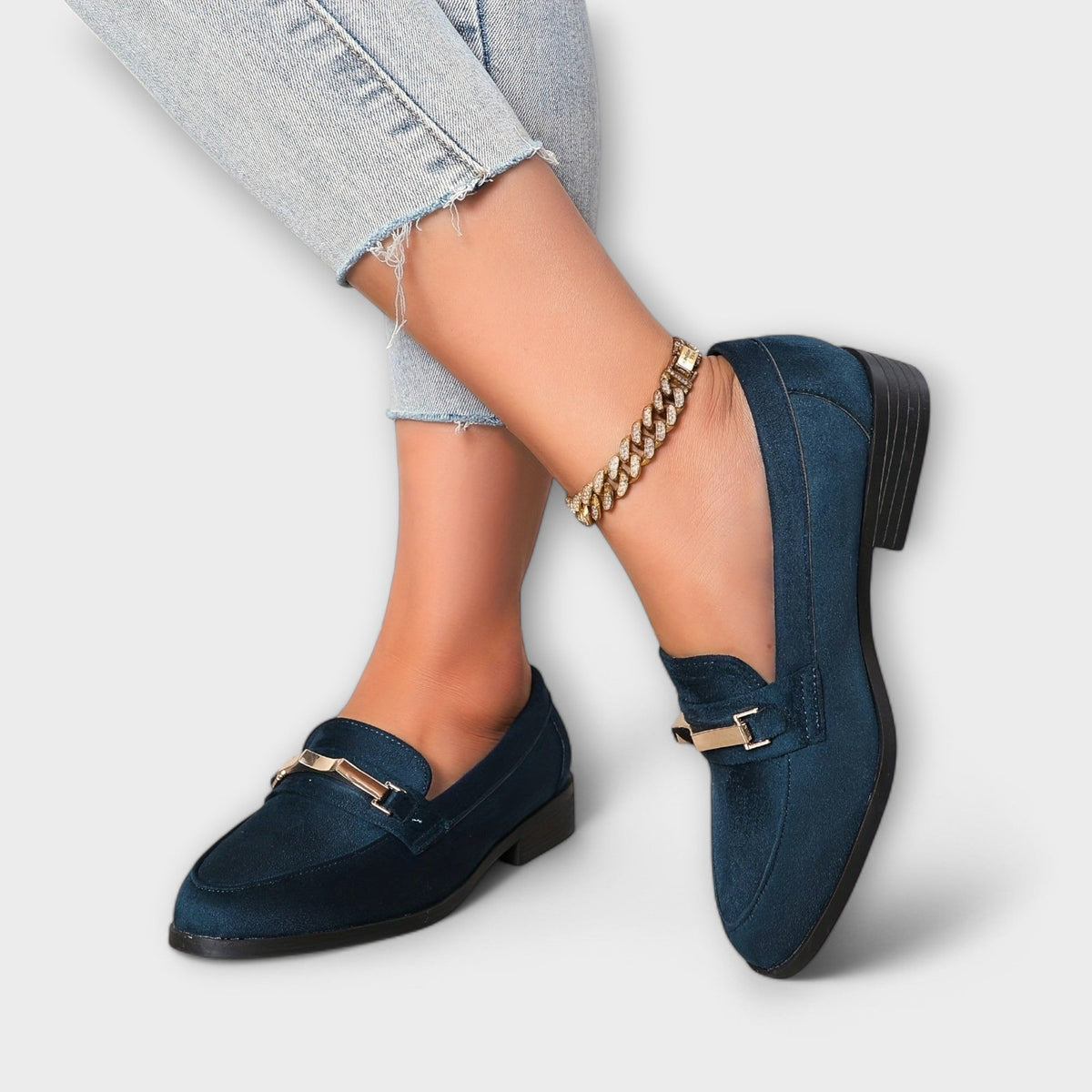 Monica - Flannel Moccasins