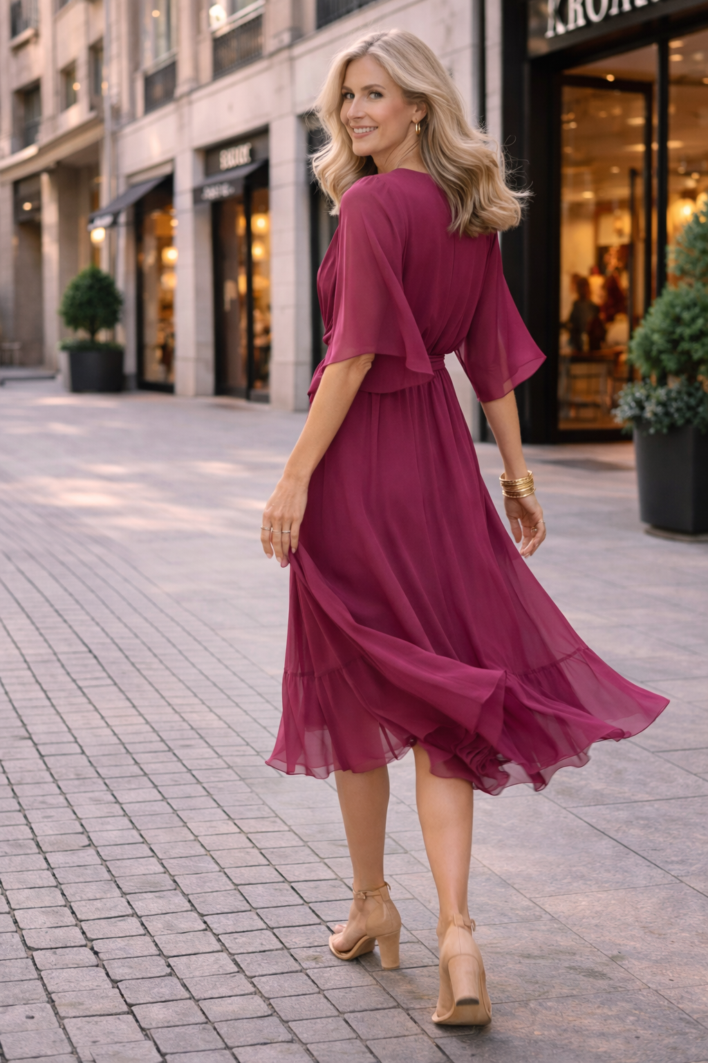 Laura – Chiffon Summer Dress