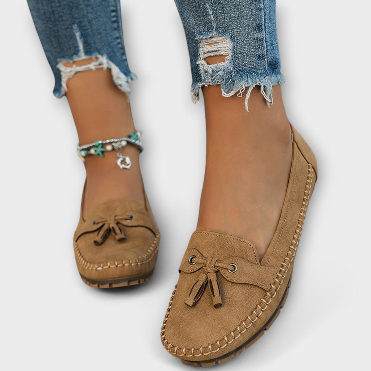 Lise - Orthopedic Loafers with Padded Sole