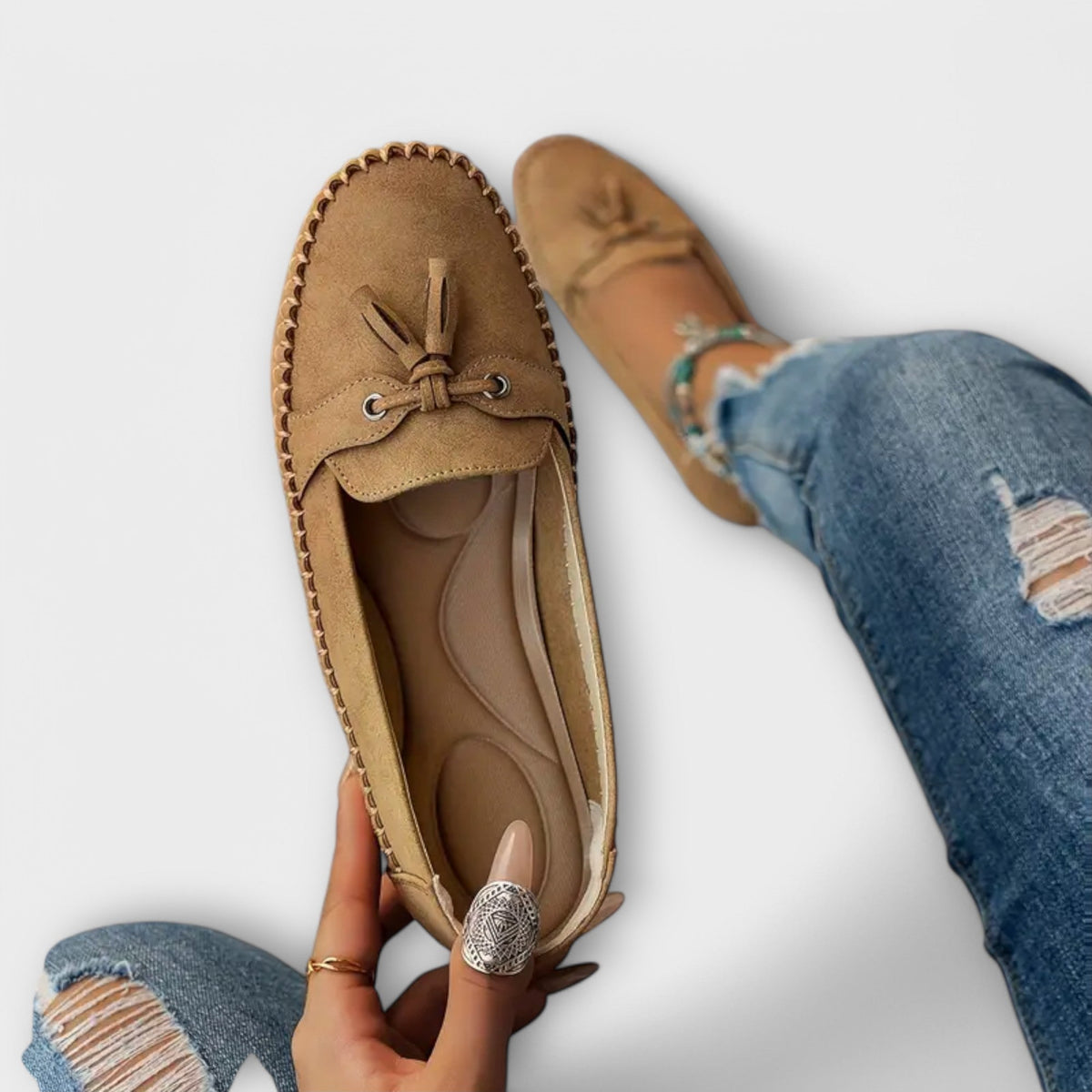 Lise - Orthopedic Loafers with Padded Sole