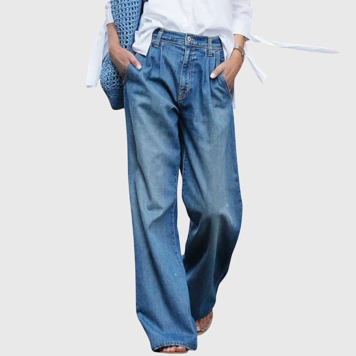 Ava - High-Quality Wide-Leg Jeans