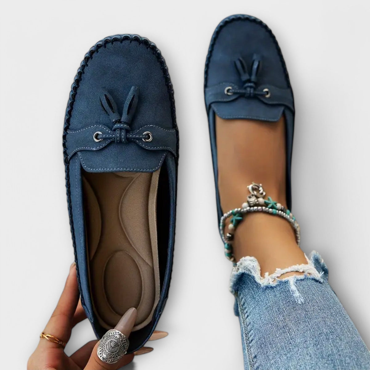 Lise - Orthopedic Loafers with Padded Sole