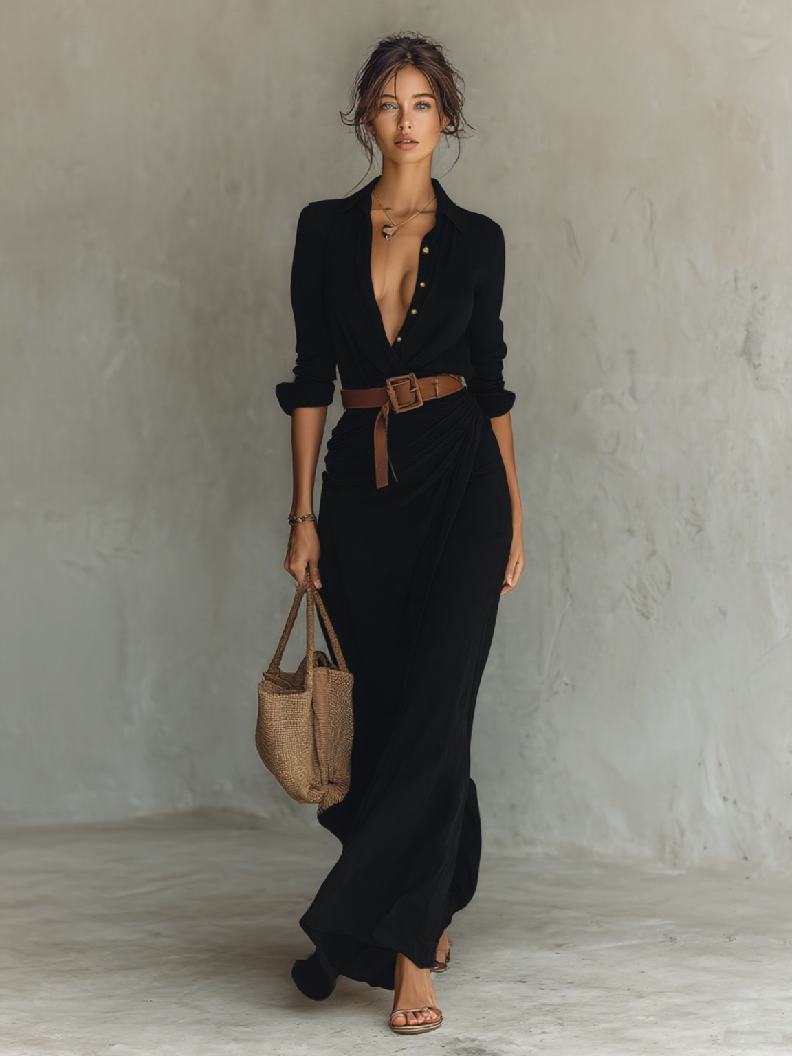 Victoire | Long Loose Dress
