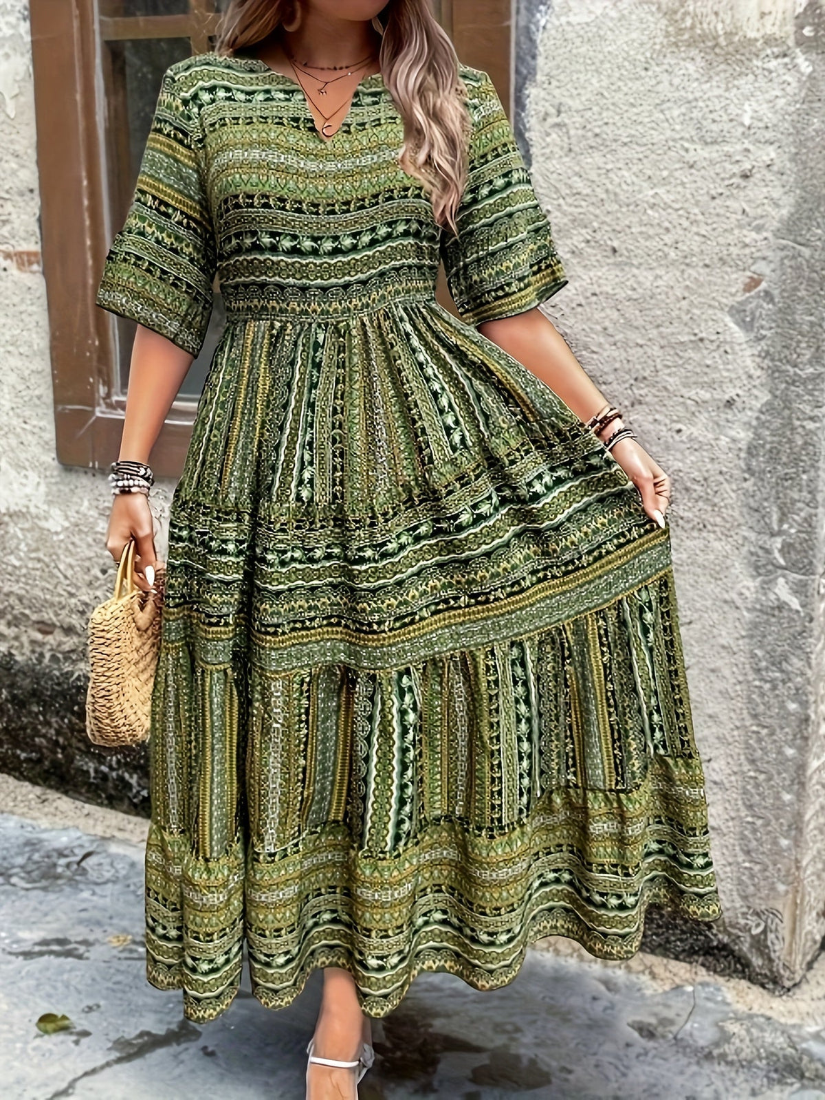 Joraine - Ethno Flow Dress