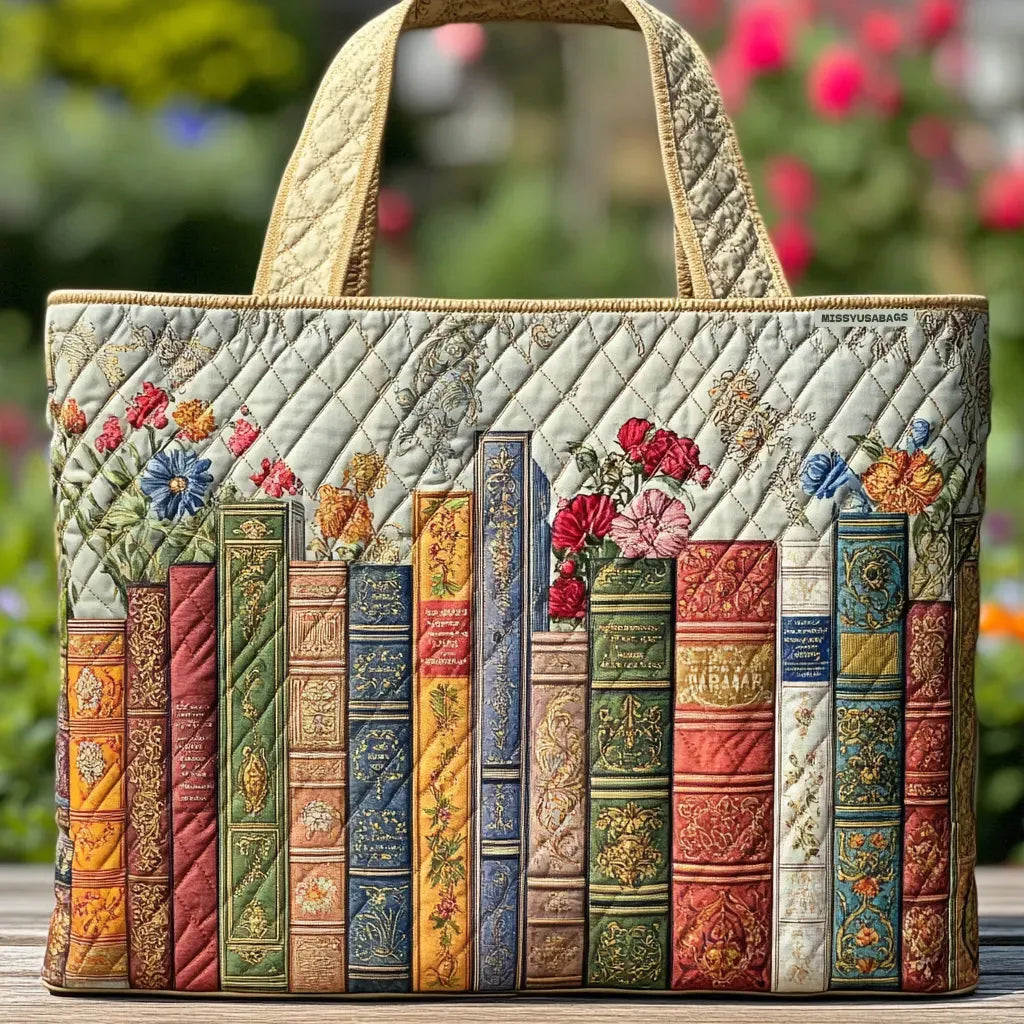 Coated Bag "Magic Library" with Design