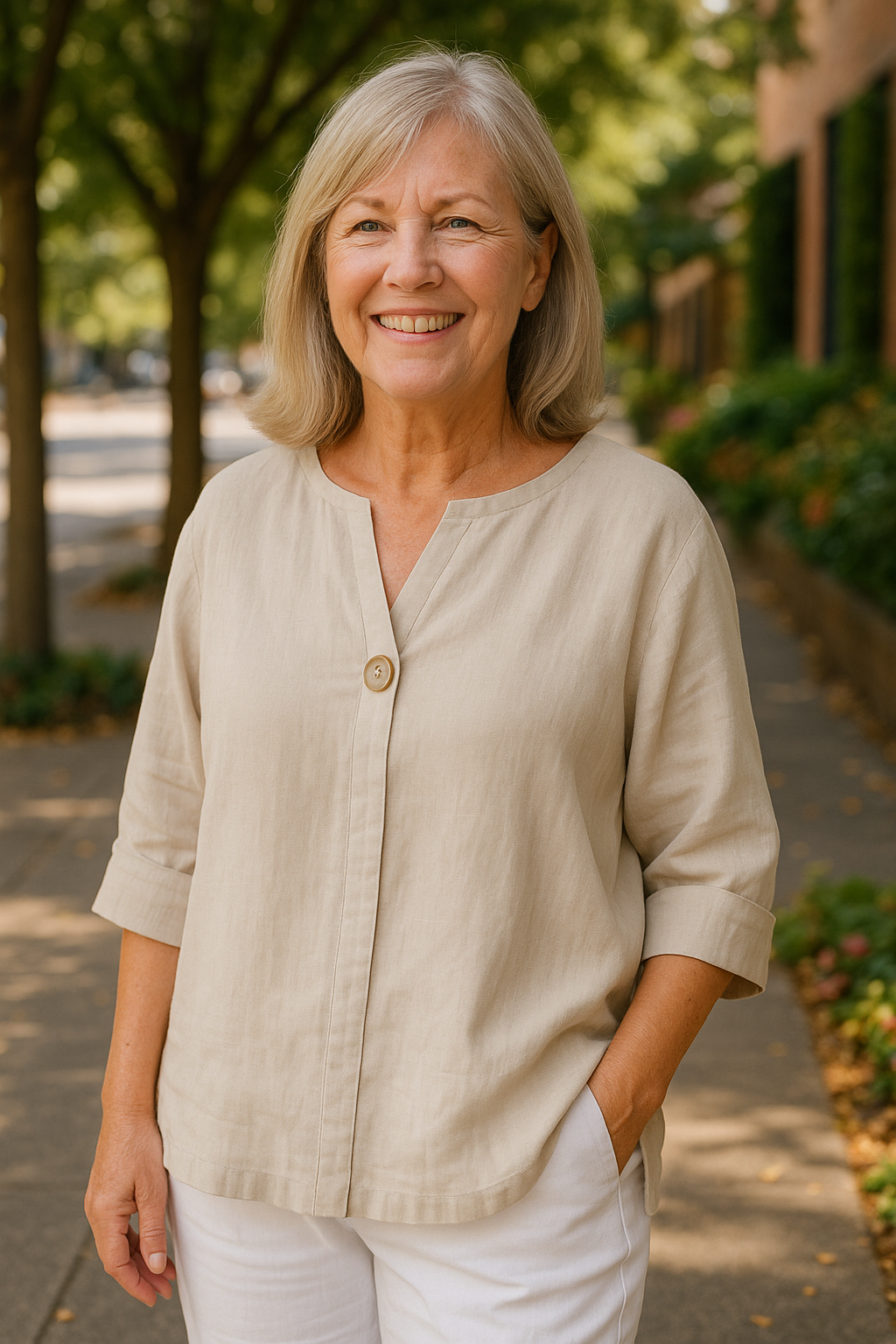 Simone | Blouse for Light, Happy Women